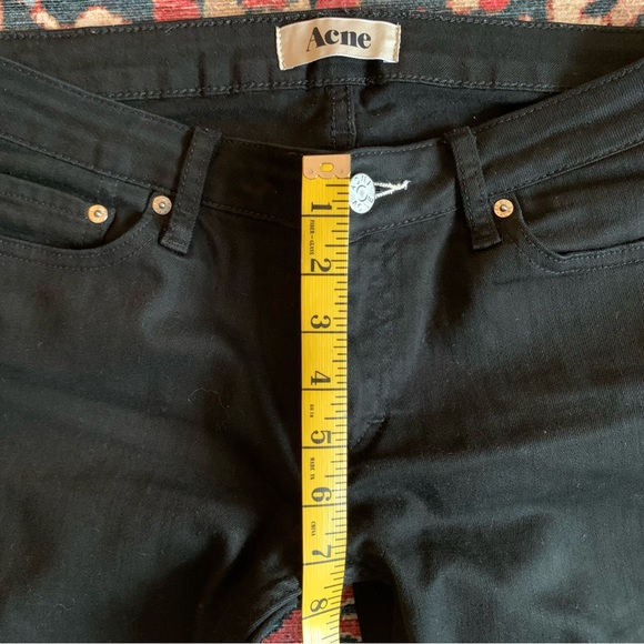 Acne Studios Kex Wet Black Jeans sz 29/34 - Picture 10 of 12